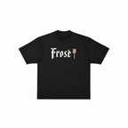 FROSE SIGNATURE LOGO SHIRT  - BLACK