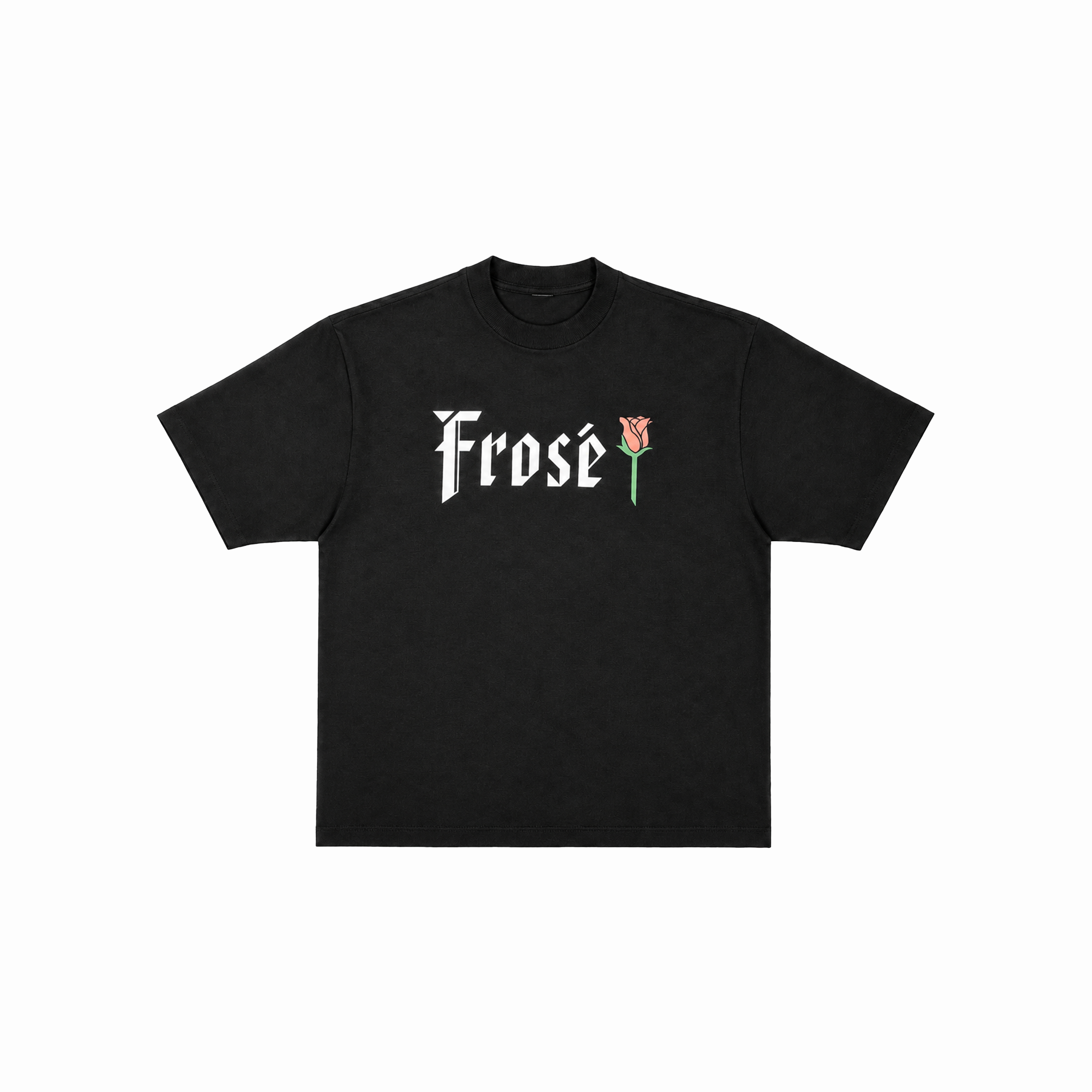 FROSE SIGNATURE LOGO SHIRT  - BLACK