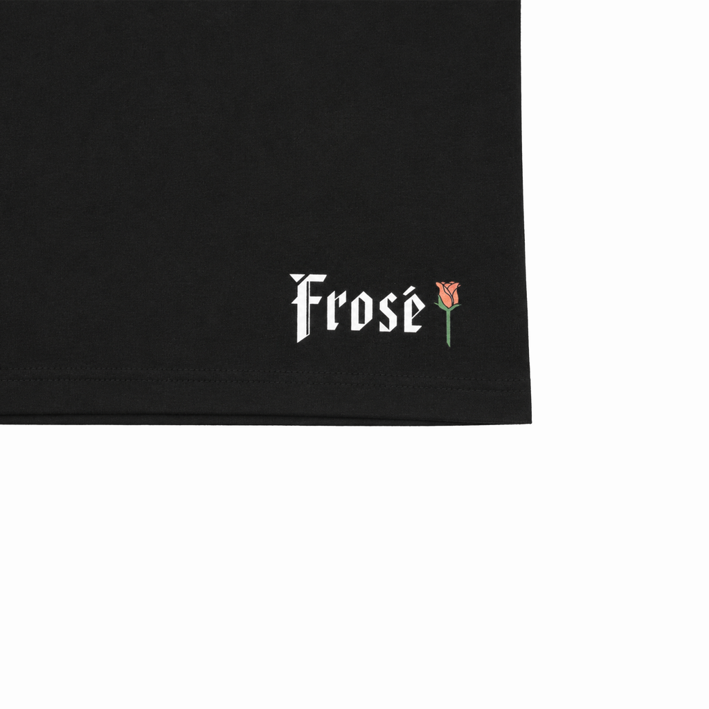 FROSE REGULATION LOGO SHIRT  - BLACK