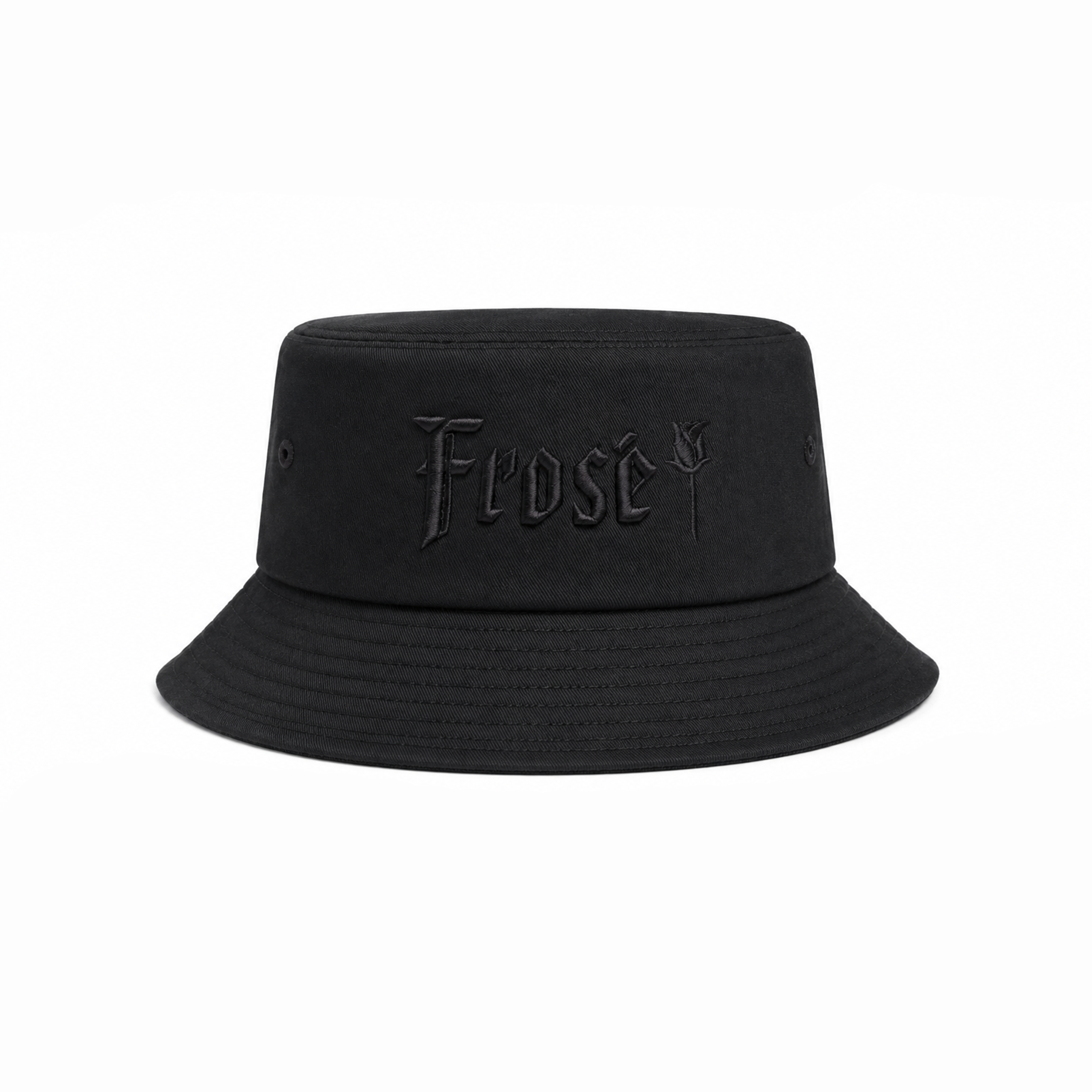 FROSE SIGNATURE BUCKET HAT - BLACK