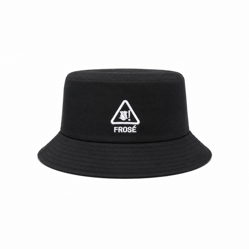 FROSE SIGNATURE BUCKET HAT - BLACK