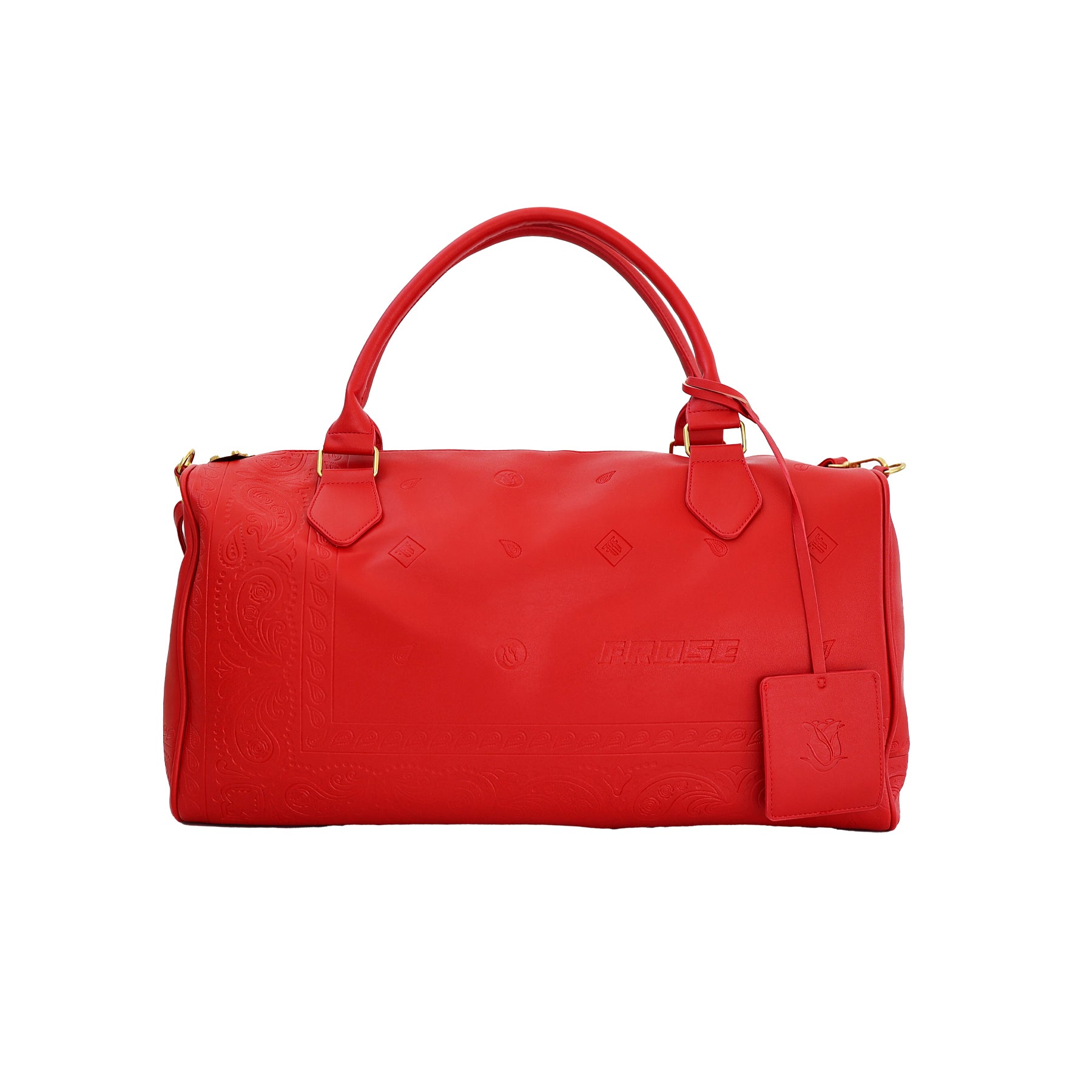 CHERRY BANDOULIERE DUFFLE