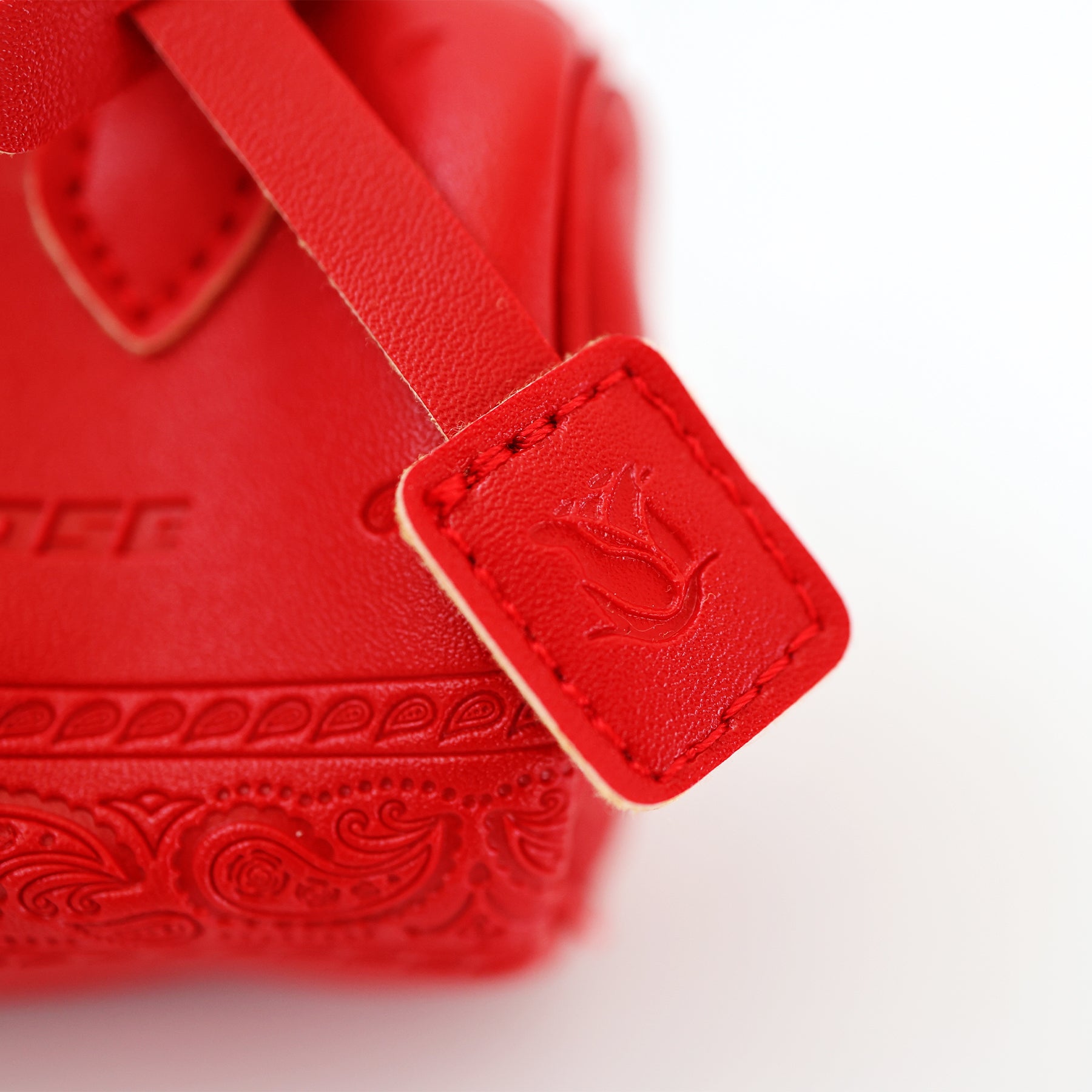 CHERRY BANDOULIERE KEYCHAIN