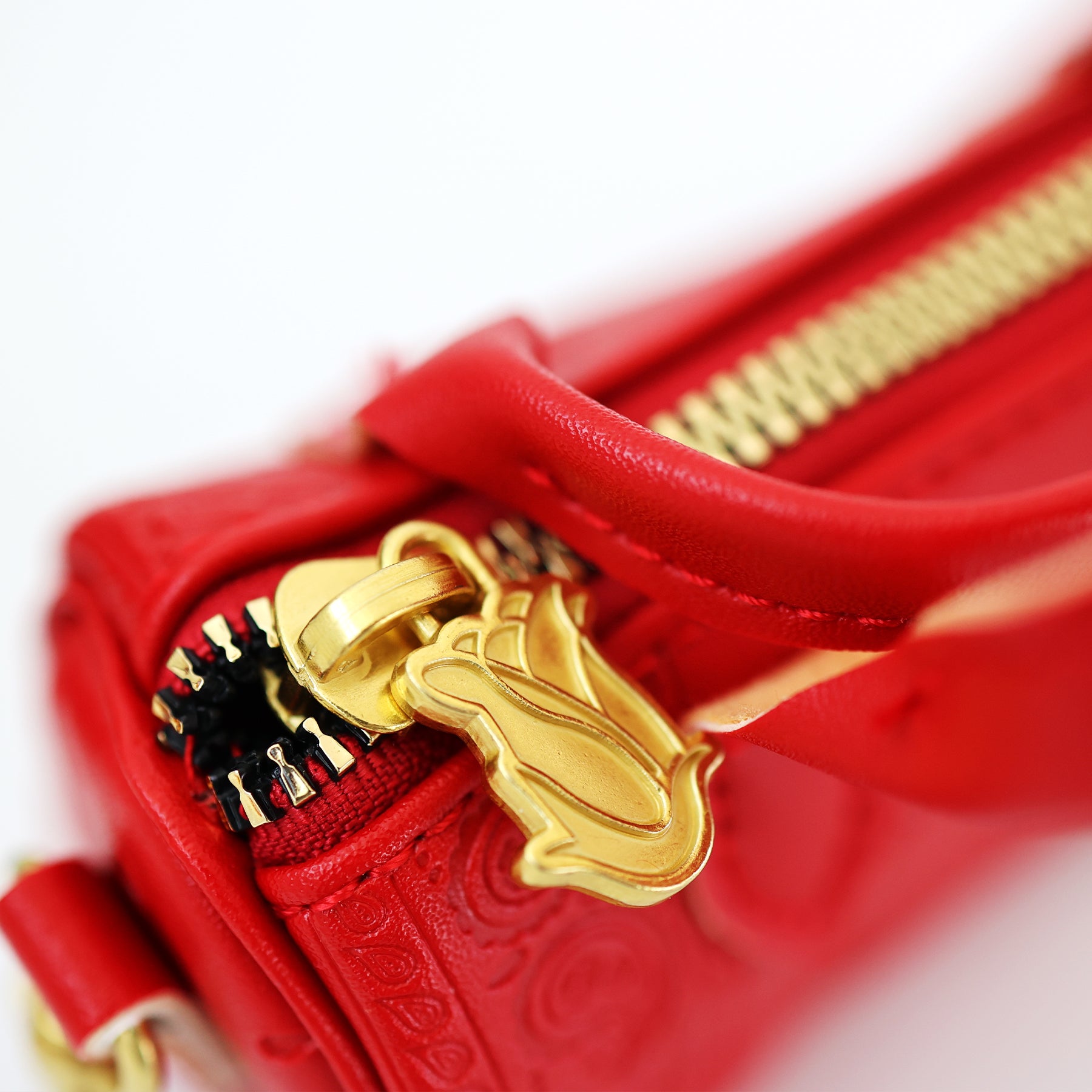 CHERRY BANDOULIERE KEYCHAIN