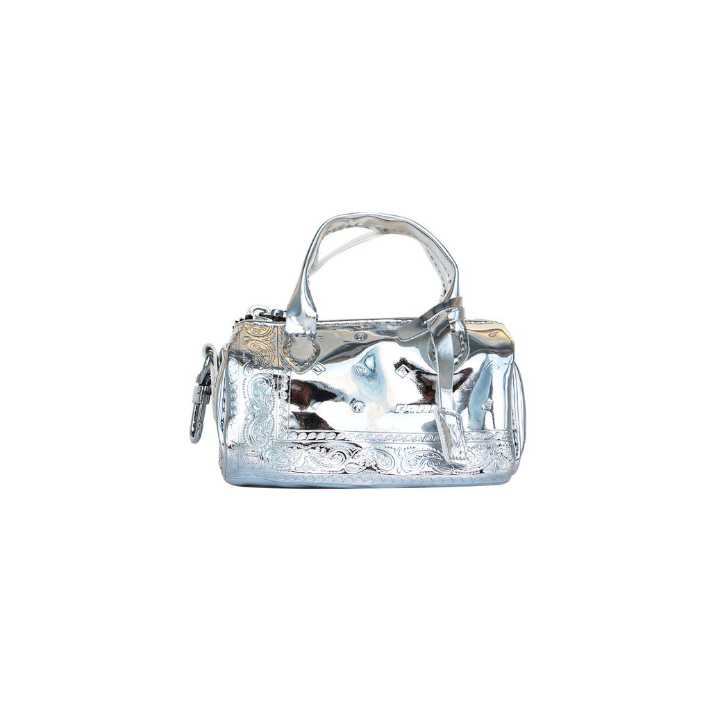 PLATINUM BANDOULIERE - MINI DUFFLE BAG