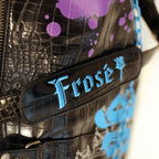 FROSE - CROC DUFFLE BAG - BLACK