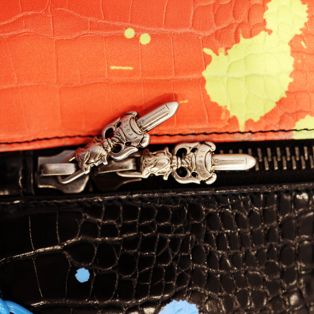 FROSE - CROC DUFFLE BAG - BLACK